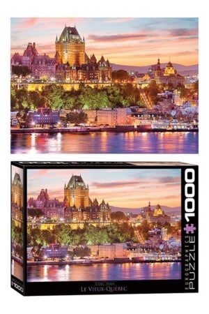 پازل ۱۰۰۰ قطعه le vieux quebec ۶۰۰۰-۰۷۶۳