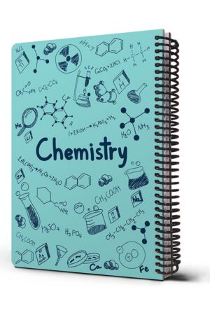 دفتر فرمول شیمی فیروزه ای ۱۰۰ برگ ۲۴×۱۷ دات نوت