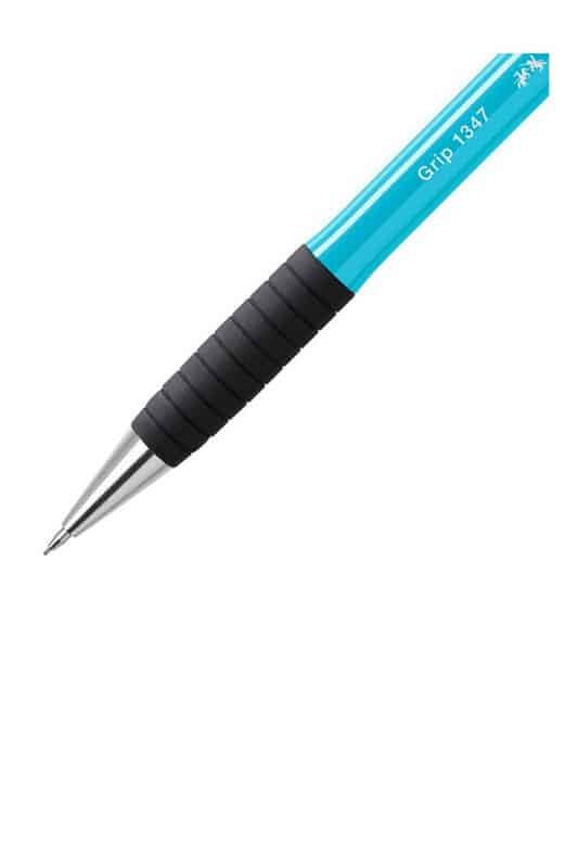 اتود گریپ ۰.۷ آبی روشن فابر با پاک کن چرخشی ۱۳۴۷۱۳۲