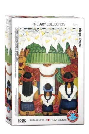 پازل Flower Festival ۶۰۰۰ ۰۷۹۸ ۱۰۰۰pcs