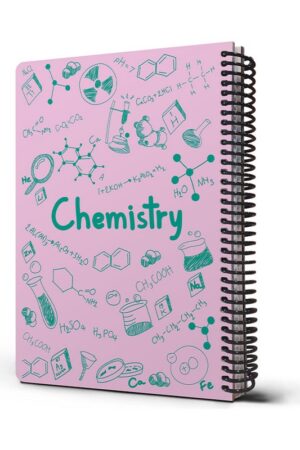 دفتر فرمول شیمی رحلی ۲۹×۲۱ صورتی دات نوت