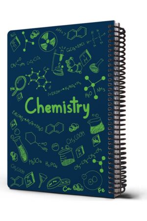 دفتر فرمول شیمی رحلی ۲۹×۲۱ سرمه ای دات نوت