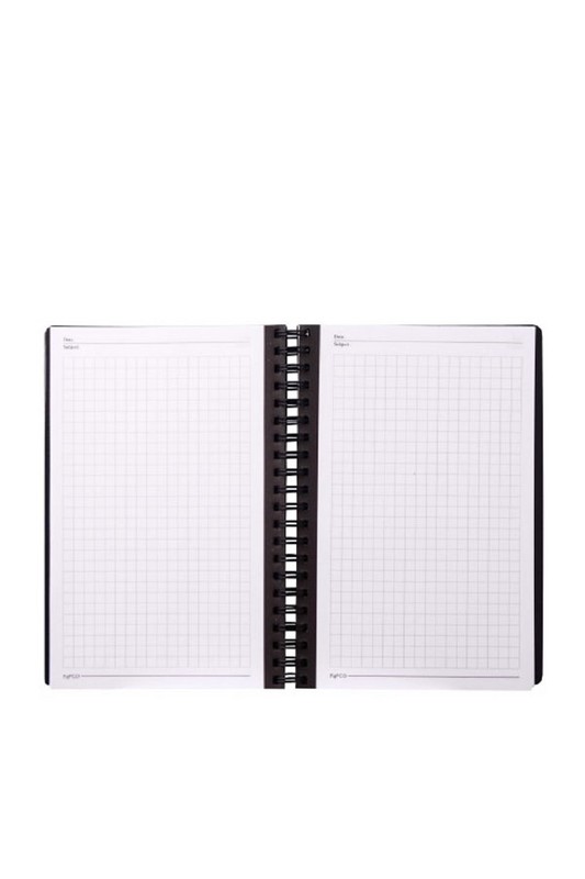 دفتر یادداشت متالیک شطرنجی الوان NB ۶۴۱ bc