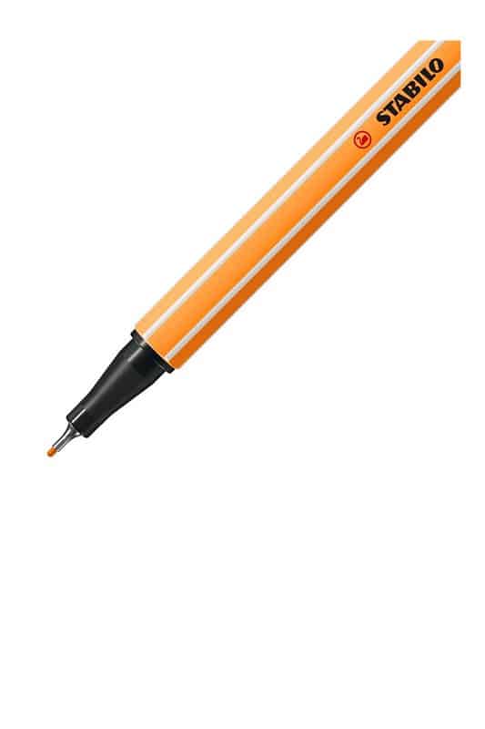 روان نویس نوک نمدی point نارنجی کد ۸۸/۵۴ استابیلو stabilo