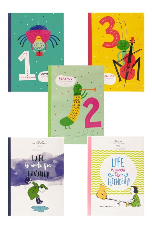 دفتر پرونت پاپکو دوخط ۵۰ برگ کد ۹۲۷۵