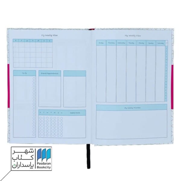 دفتر پلنر رنگ بندی کد ۹۷۴۴