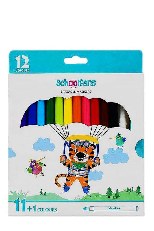 ماژیک پاک شو ۱۲ عددی ۹۲۴۳۴ اسکول فنس schoolfans