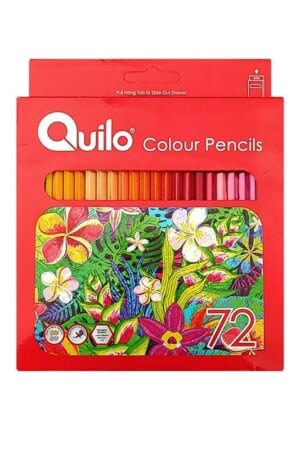 مداد رنگی ۷۲ رنگ جعبه مقوایی