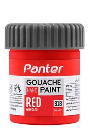 گواش قرمز ۳۱۸ پنتر panter