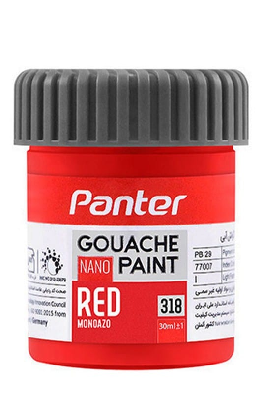 گواش قرمز ۳۱۸ پنتر panter