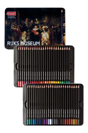 مداد رنگی ۵۰ رنگ نمیه حرفه ای کد ۵۷۰۰MSO برونزیل bruynzeel