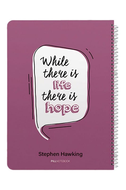 دفتر ۱۰۰ برگ رحلی کاما جلد سخت سیمی با پرفراژ پیل