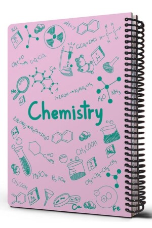 دفتر فرمول شیمی صورتی ۱۰۰ برگ ۲۴×۱۷ دات نوت dotnote