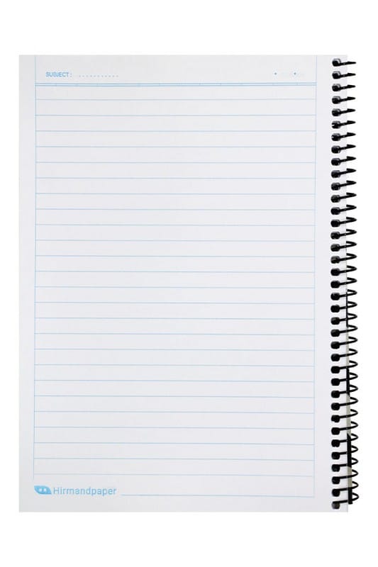 دفتر فانتزی سیمی مقوایی کودکانه ۸۰ برگ هیرمند