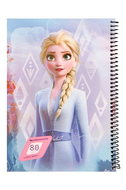 دفتر کارتونی سیمی مقوایی ۸۰ برگ هیرمند