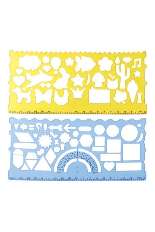 شابلون ژله ای اشکال هندسی و حیوانات کد۸۲۱۱