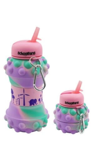 قمقمه سیلیکونی پاپیت بنفش ۹۳۲۷ اسکول فنس schoolfans