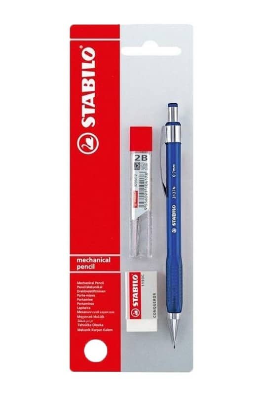 بلیستر اتود ۰.۷ کد ۳۱۳۷ همراه با نوک و پاک کن