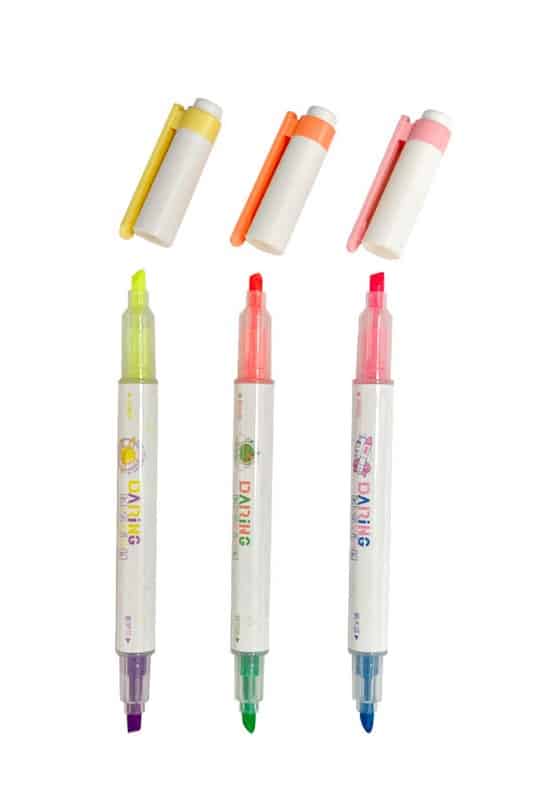 ست هایلایتر ۶ رنگ پاستلی ۶۱۶