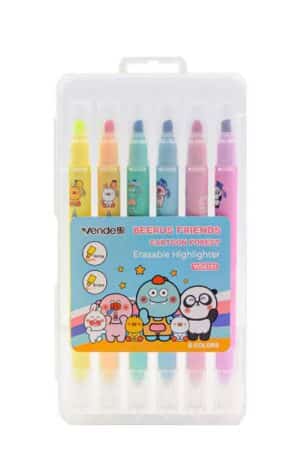 ماژیک ۶ رنگ پاکن دار ۸۱۰۱