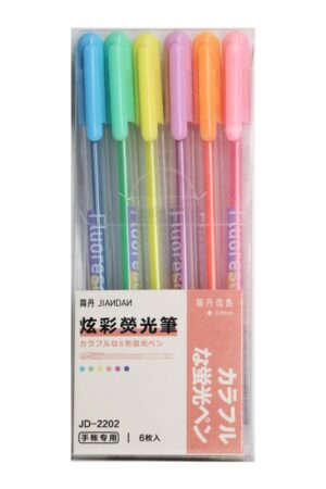 روان نویس ۶ رنگ فسفری ۲۲۰۲۶