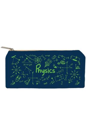 زیپ کیف سایز B۵ Physics سرمه ای دات نوت