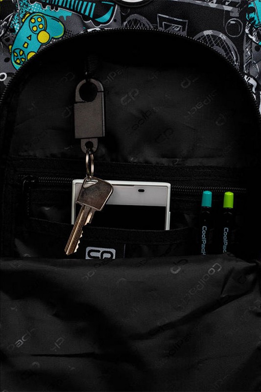 کوله پشتی F۰۰۳۷۰۱ BASIC PLUS GOAL TIME کول پک cool pack