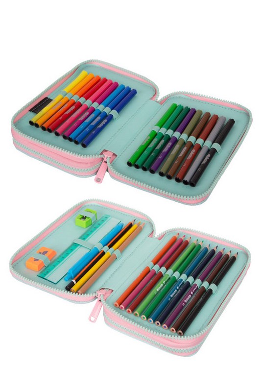 جامدادی و لوازم تحریر F۰۶۶۷۵۴ JUMPER۲ GRADIENT STRAWBERRY کول پک cool pack