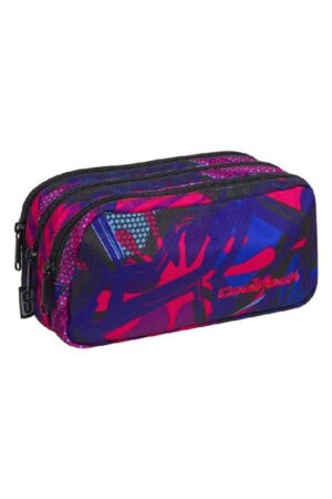 جامدادی سه زیپ Primus Crazy Pink Abstract ۸۷۷۰۴ کول پک cool pack