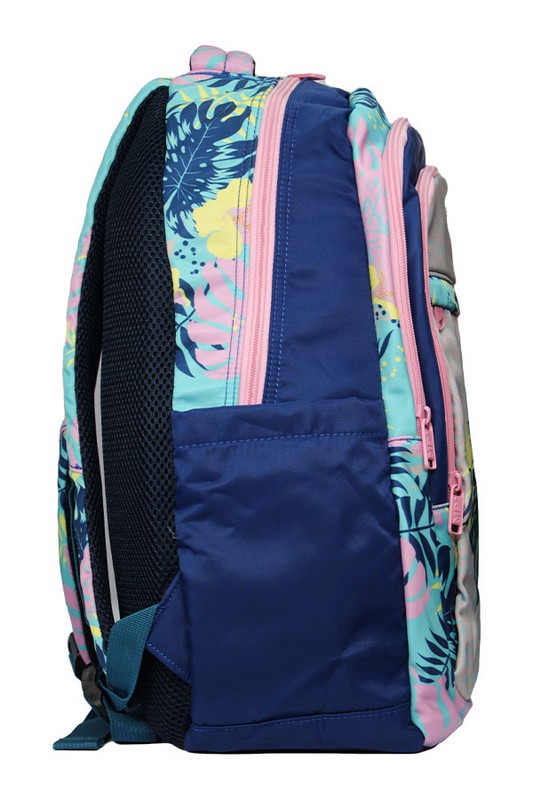 کوله پشتی چهار زیپ طرح برگ کد MO۱۰۸-۰۷