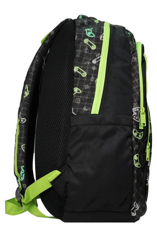 کوله پشتی چهار زیپ طرح گیم کد MO۱۰۸-۰۸