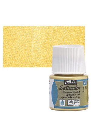 رنگ پارچه ستاکالر رنگ  Shimmer Gold ۴۵ اپک ۴۵ میل