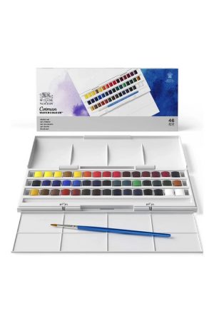 آبرنگ ۴۵ رنگ کاتمن winsor