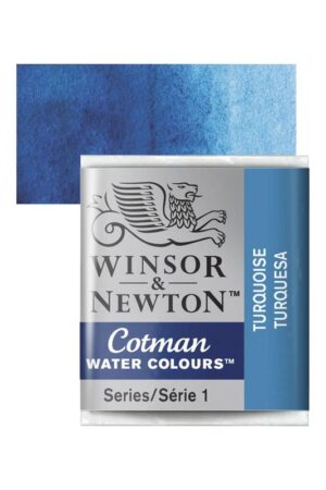 قرص تک رنگ آبرنگ کاتمن Tuquoise ۶۵۴