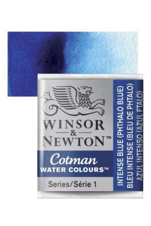 قرص تک رنگ آبرنگ Intense Blue Phthalo Blue winsor ۳۲۷