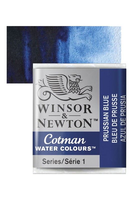 قرص تک رنگ آبرنگ کاتمن Prussian Blue ۵۳۸