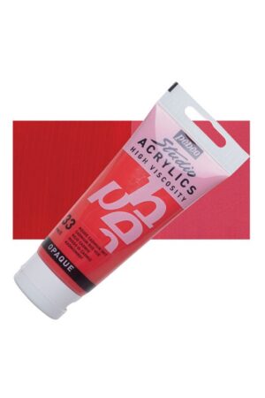 رنگ اکریلیک ۱۰۰میل opaque کد ۰۳۳ cadmium red hue