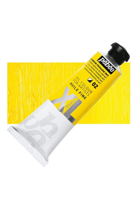 رنگ روغن ۳۷ میل کد ۰۲ primary cadmium yellow hue