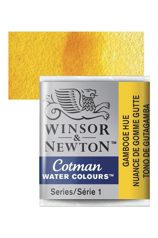 قرص تک رنگ آبرنگ کاتمن Gamboge hue ۲۶۶