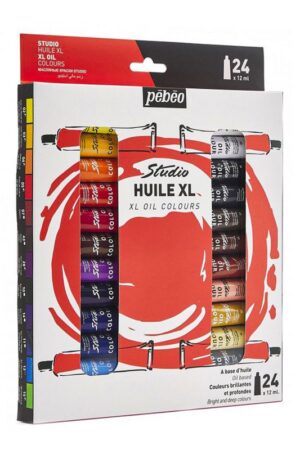 ست رنگ روغن ۲۴ رنگ تیوب ۱۲ میل