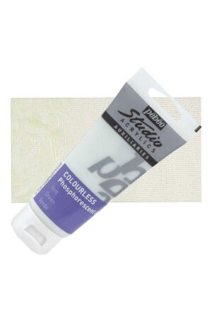 رنگ اکریلیک ژل فسفورسنت کد ۸۳۲۱۱۷  ۱۰۰میل COLOURLESS GREEN