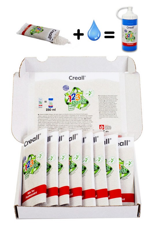 ست گواش پودری ۸ رنگ هاو