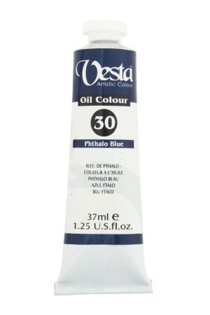 رنگ روغن ۳۷ میل کد ۴۷۲۶ Phthalo Blue ۳۰