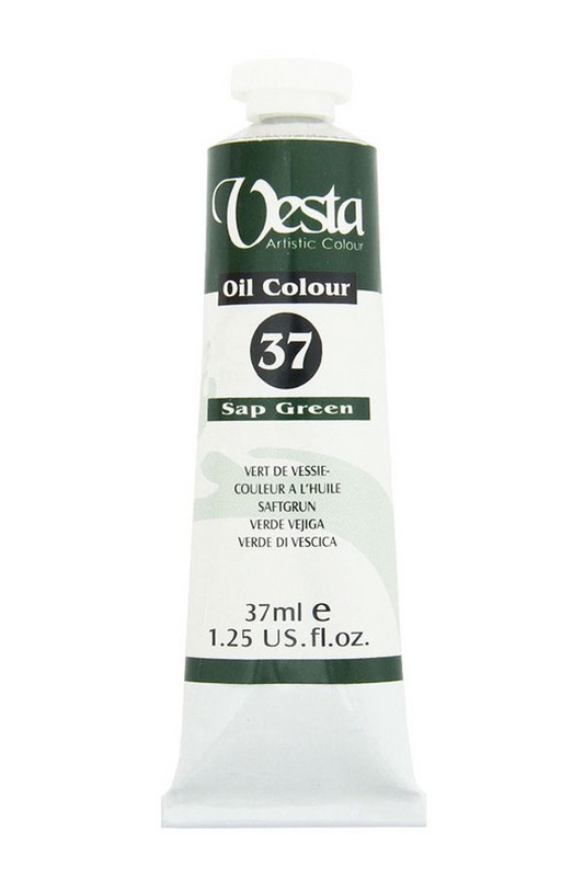 رنگ روغن ۳۷ میل کد Sap Green ۳۷