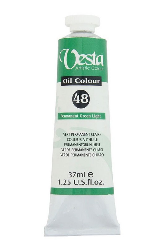 رنگ روغن ۳۷ میل کد ۳۷۸۰ Permanent Green Light ۴۸