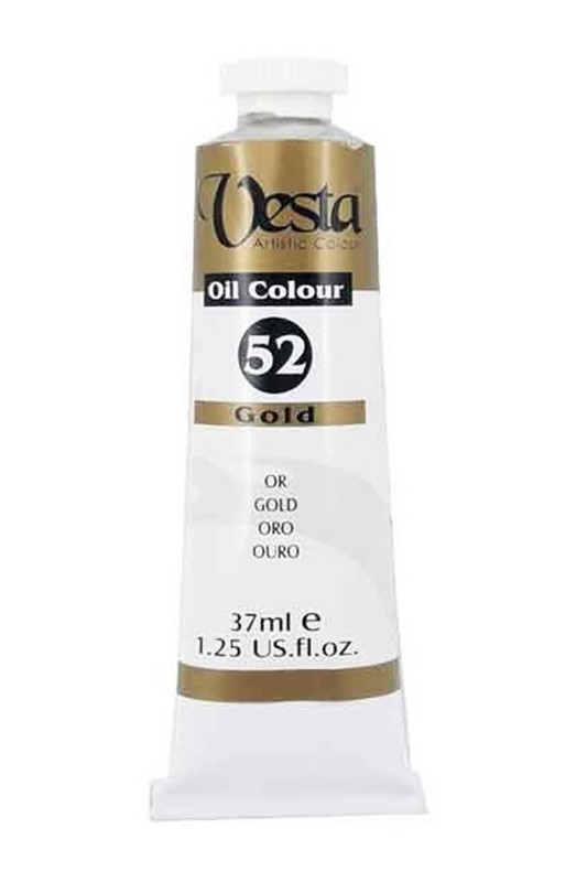 رنگ روغن ۳۷ میل کد ۴۳۲۹ Gold ۵۲