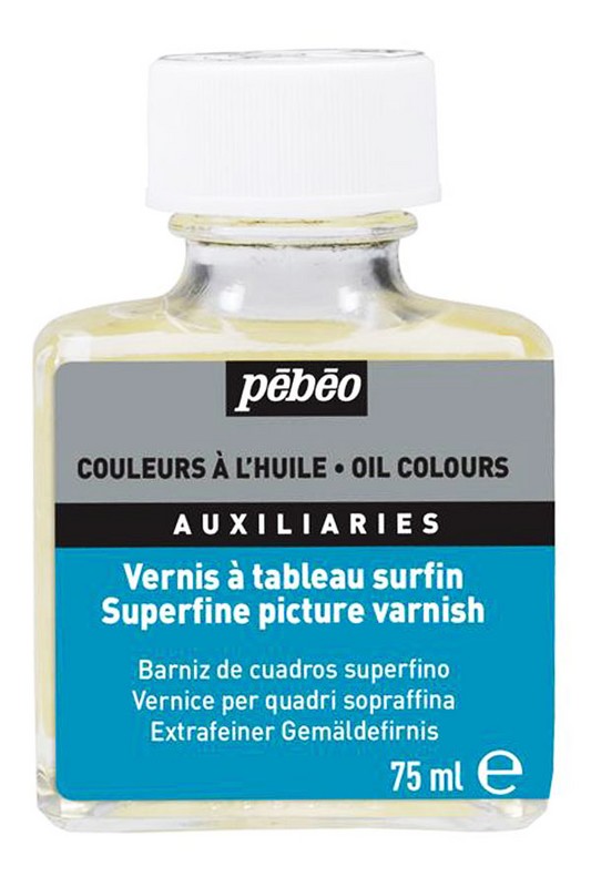 ورنی سوپر فاین کمکی رنگ روغن ۷۵ میل