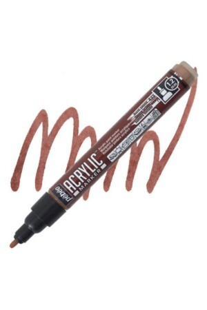 ماژیک deco marker نوک ۱/۲ میلیمتر گرد رنگ burnt sienna