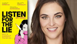 تصویر ایمی تینترا نویسنده کتاب به دروغ گوش بده