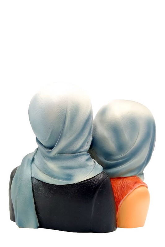 مجسمه margritte les amants ۰۵